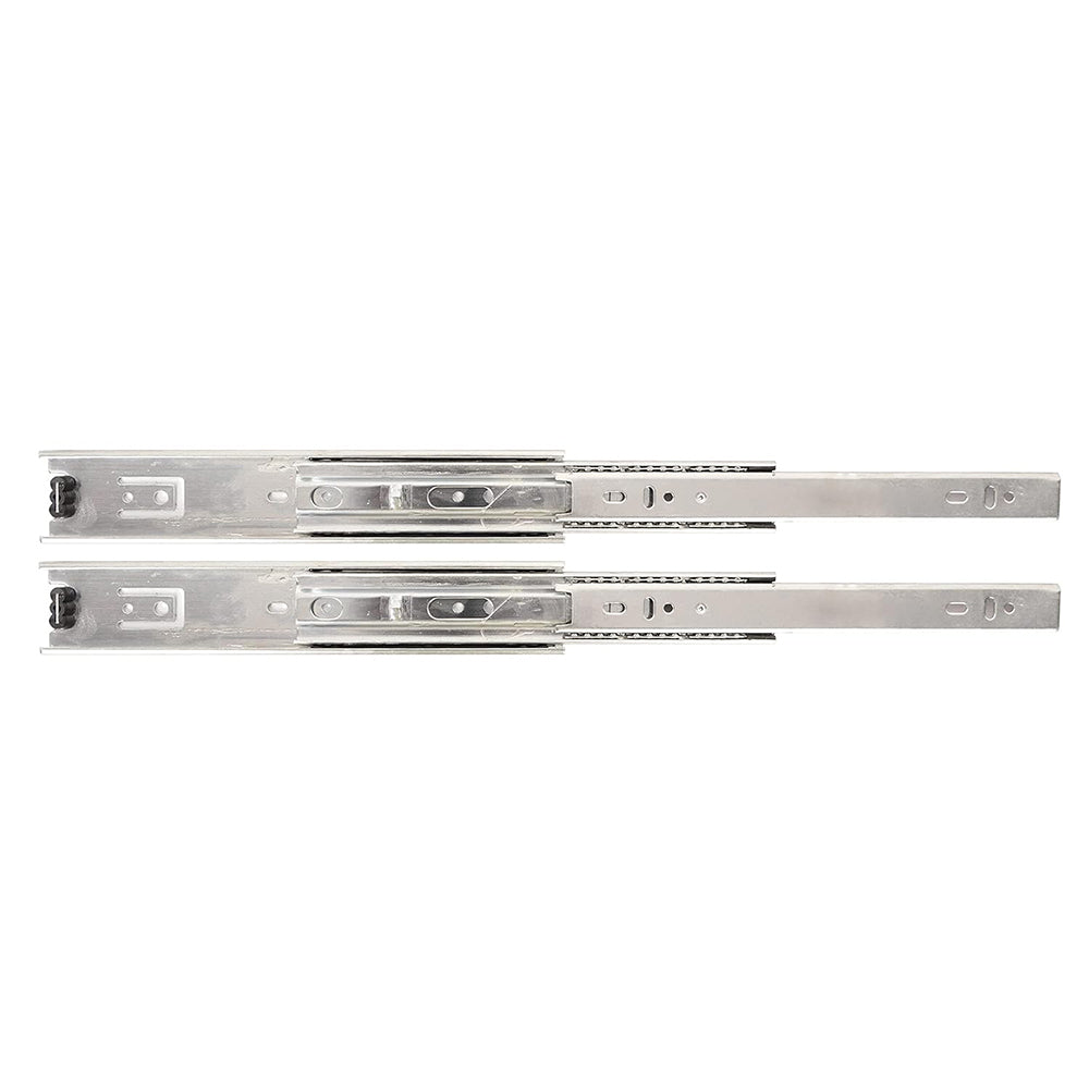 Link Soft Close Telescopic Channel 14 inch 45kg 2 Pc Set (Silver)