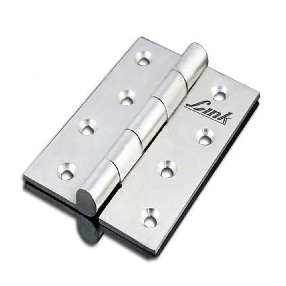 Link Butt Hinge 4 inch x 12 Gauge/2.5 mm Thickness, Slow Movement Hinges Pack of 24